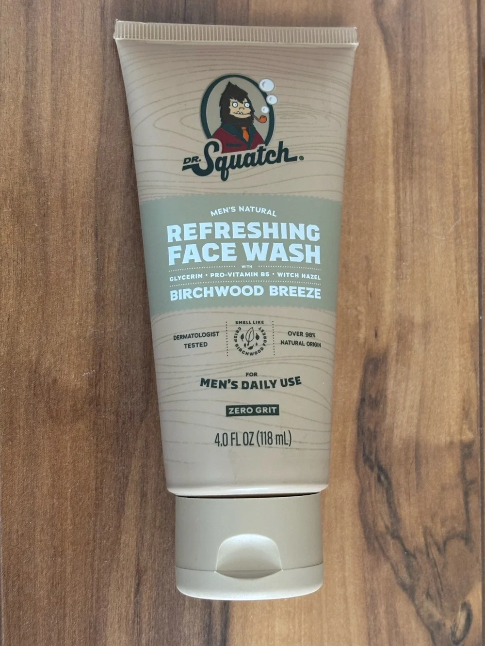 Dr. Squatch Refreshing Face Wash and bath body natural soap bar